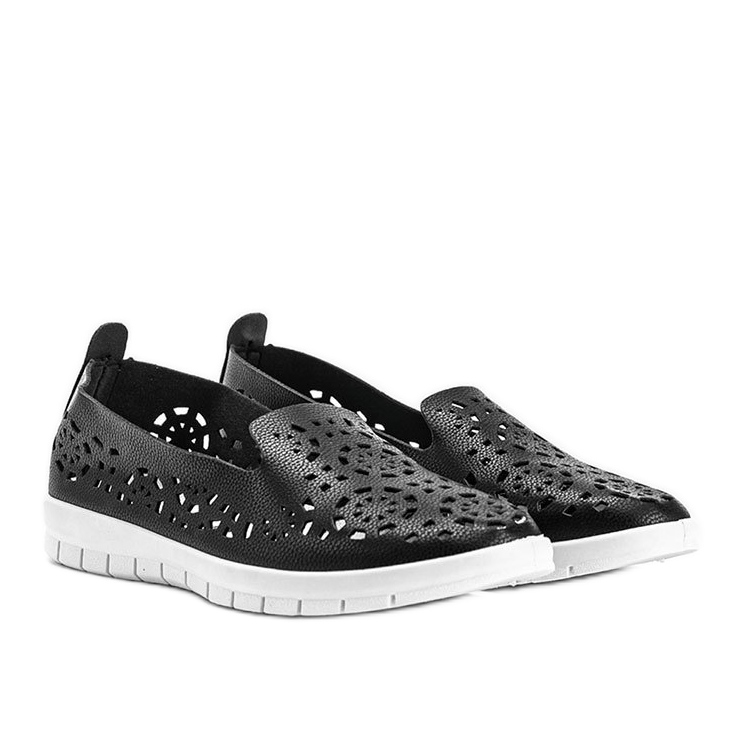 Sneakers traforate Amira nere nero