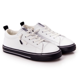 Sneakers Bambino Ecopelle Big Star HH374037 Bianco