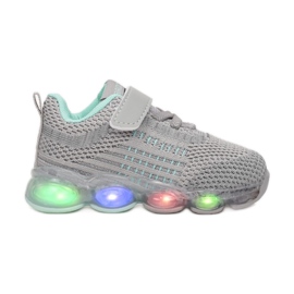 Vices Morse 1XC8078-LED-443-grigio / menta