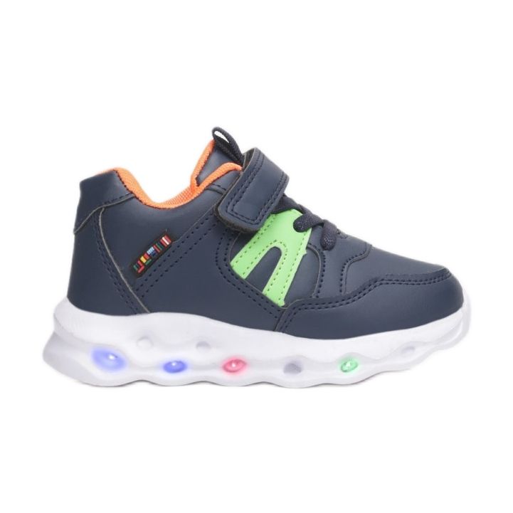 Vices Morse 3XC8176S-179-navy/arancione blu navy multicolore