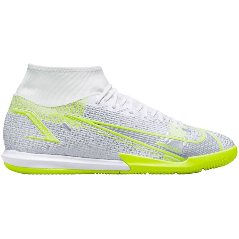 Nike Mercurial Superfly 8 Academy Ic CV0847 107 scarpe da calcio d'argento