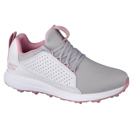 Scarpa Skechers Go Golf Max Mojo W 14887-WGPK bianca grigio giallo