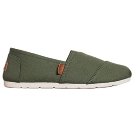 SHELOVET Sneakers verdi senza lacci verde
