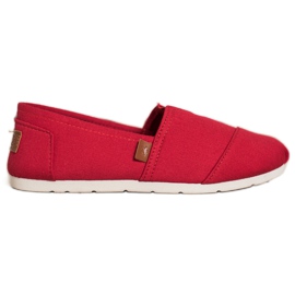 SHELOVET Sneakers rosse senza lacci rosso