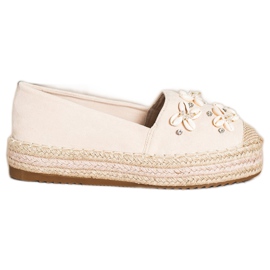 Seastar Espadrillas Con Conchiglie beige