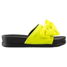 Seastar Pantofole Con Fiocco giallo