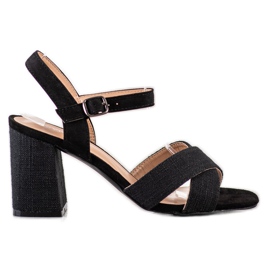 VINCEZA Sandali Tacco Alto nero