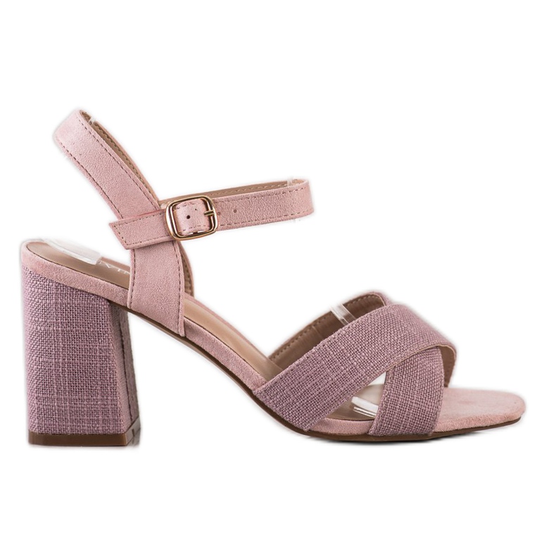 VINCEZA Sandali Tacco Alto rosa