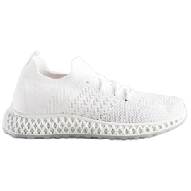 MCKEYLOR Scarpe Sportive Slip-On bianco