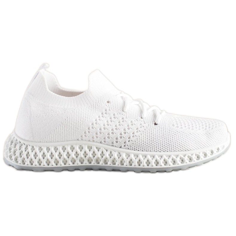 MCKEYLOR Scarpe Sportive Slip-On bianca