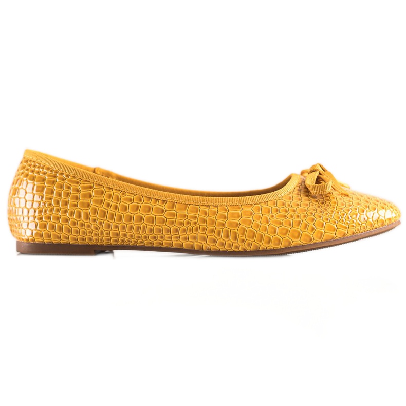 Goodin Ballerine in ecopelle giallo