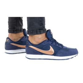 Scarpa Nike Md Valiant (GS) Jr CN8558-401 blu navy d'oro