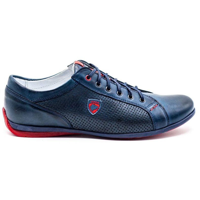 Joker Scarpe casual da uomo 295 blu navy rosso
