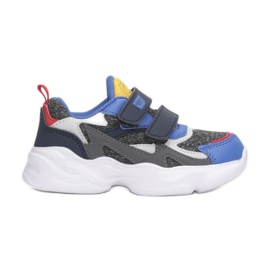 Vices Morse 3XC8029-109-grigio / blu navy multicolore