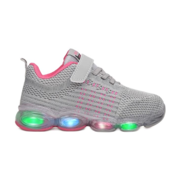 Vices Morse 3XC8078-LED-197-grigio / fucsia rosa
