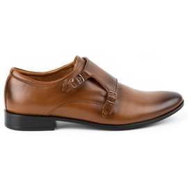 Lukas Scarpe da cerimonia in pelle Monki 287LU marrone chiaro
