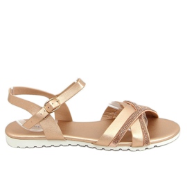 Sandali da donna champagne 3160 Champagne multicolore