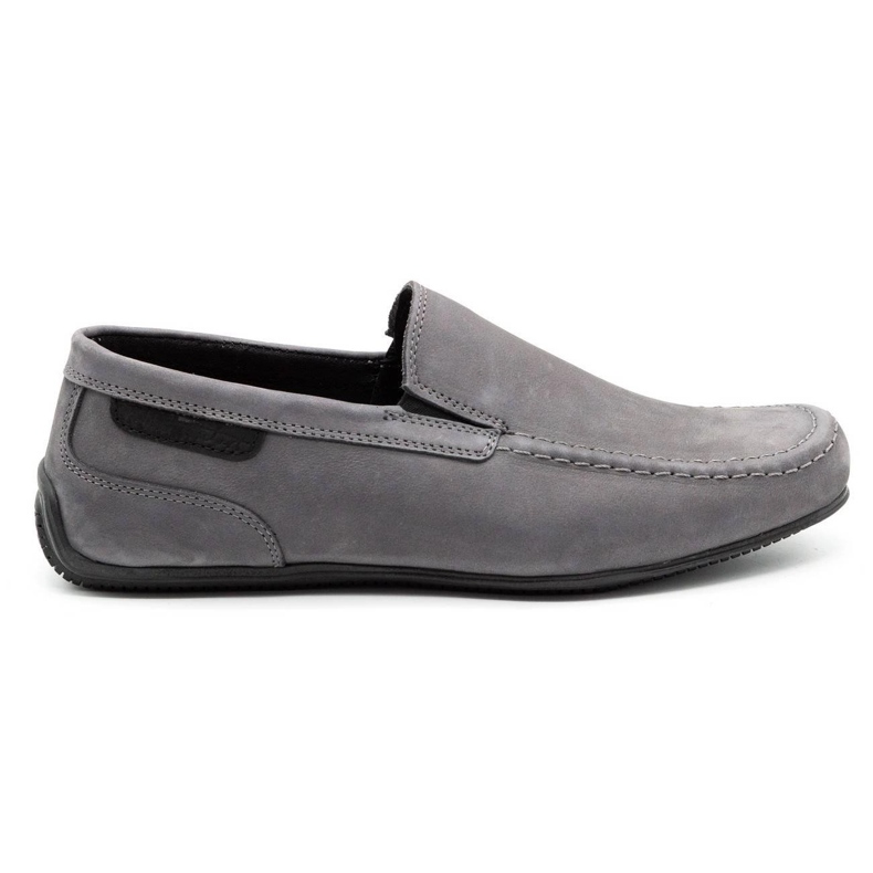 Polbut Mocassini uomo in pelle 2105 grigio