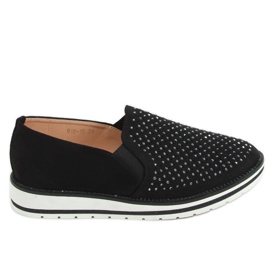 Scarpe traforate nere 918-15 Black nero