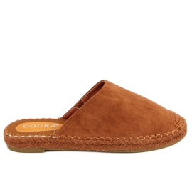 Espadrillas full color cammello 3899 Camel marrone