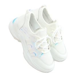 Scarpe sportive bianche B0-507 Bianco