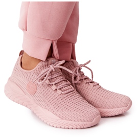 Scarpe sportive da donna Memory Foam Big Star HH274299 Rosa