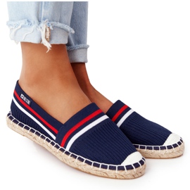 Big Star da donna espadrilles HH274483 blu navy
