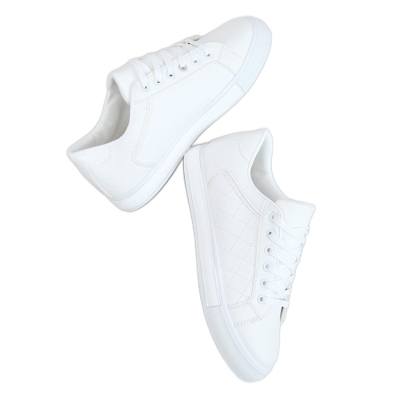 Sneakers da donna bianche A88-86 White bianca