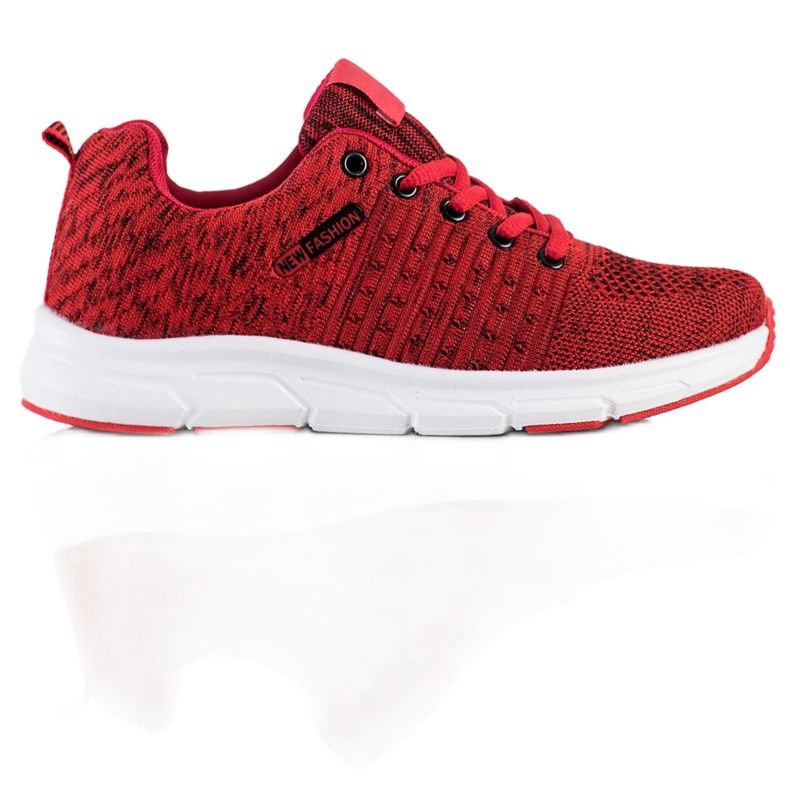 SHELOVET Sneakers leggere traforate rosso