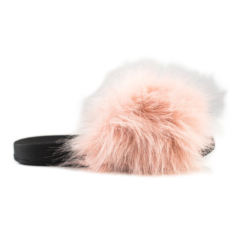 SHELOVET Pantofole Alla Moda Con Pelliccia rosa