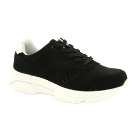 Filippo Scarpe sportive in pelle scamosciata da donna nera dp2156/21 nero