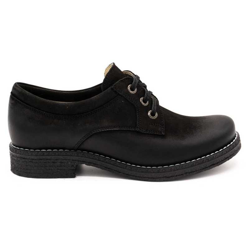 ButBal Scarpe da donna in pelle 656B nere nero