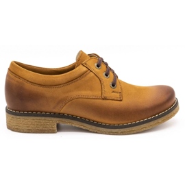ButBal Scarpe da donna in pelle 656B rosse arancia