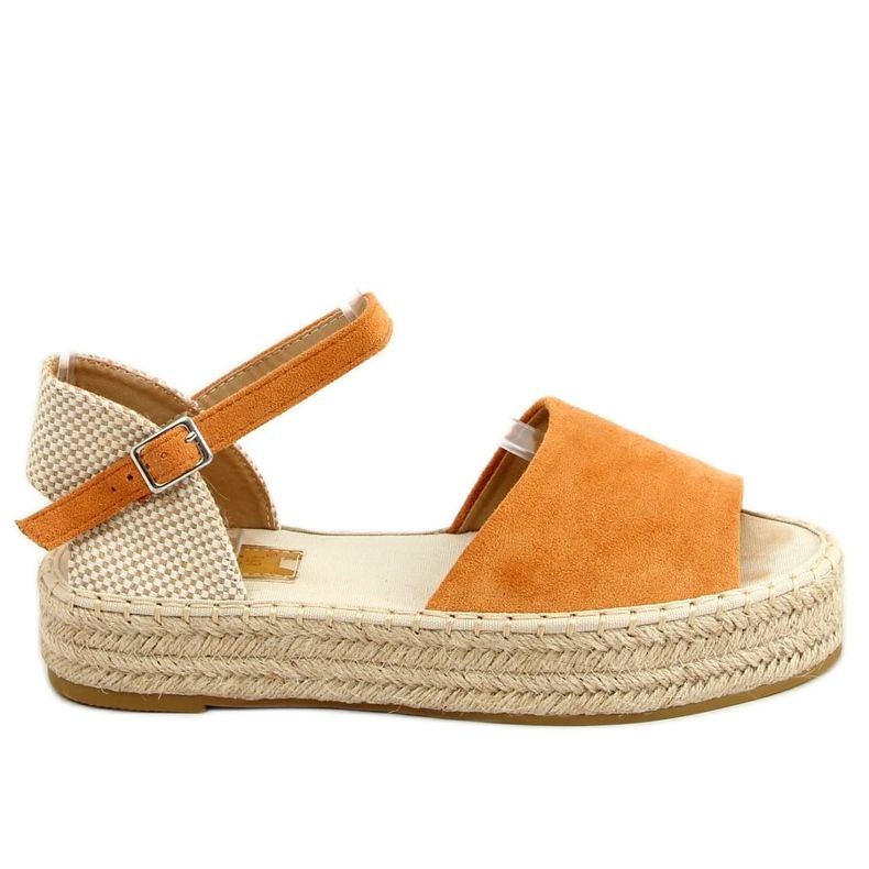 Espadrillas open toe cammello A663-ESP-1 Camel beige marrone