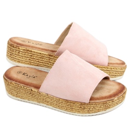 Pantofole rosa da donna rosa 38846 Pink