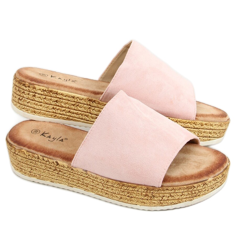 Pantofole rosa da donna rosa 38846 Pink