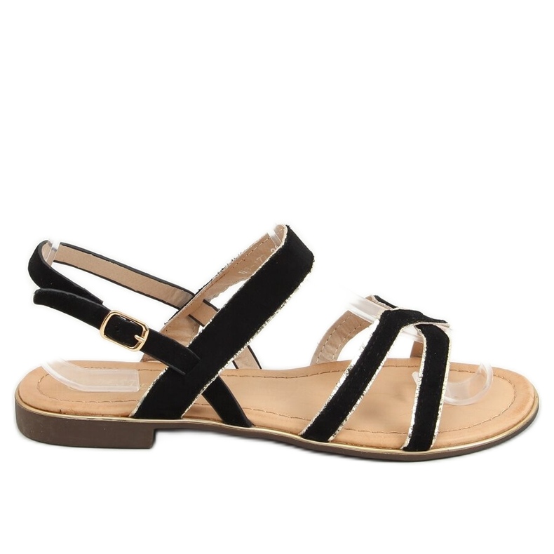 Sandali da donna neri H8-177 Black nero