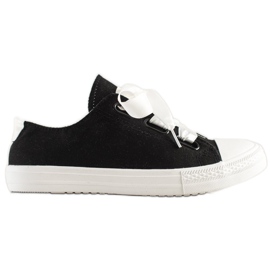 SHELOVET Sneakers allacciate alla moda nero