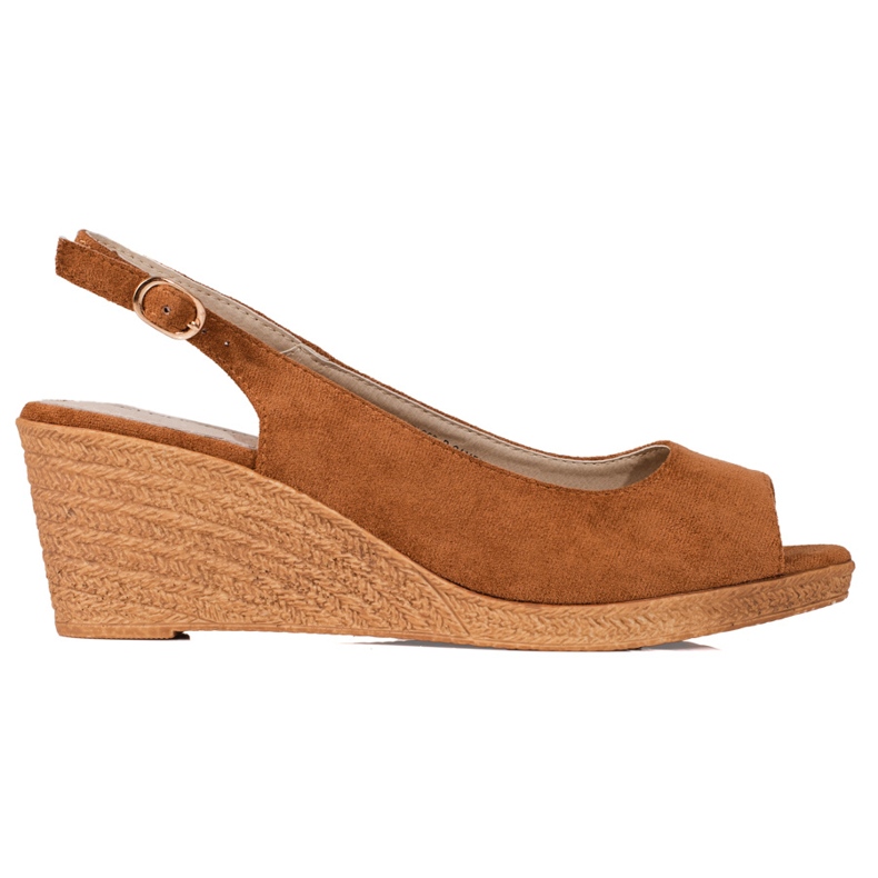Goodin Sandali con zeppa casual marrone