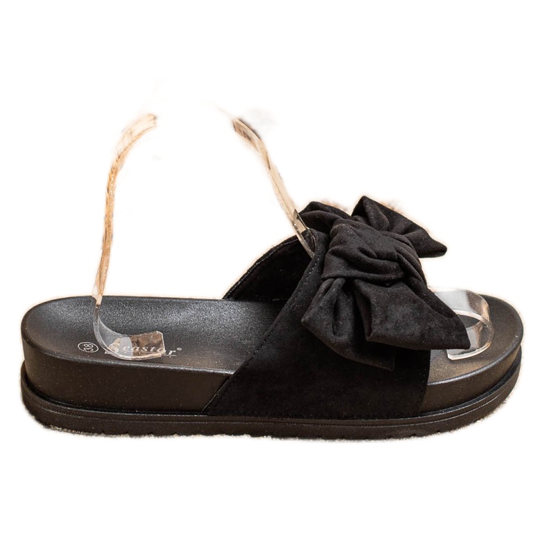 Seastar Pantofole Con Fiocco nero