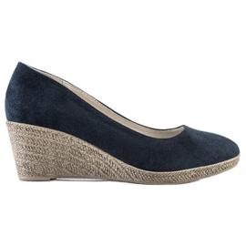 Goodin Pompe con zeppa leggera blu navy blu