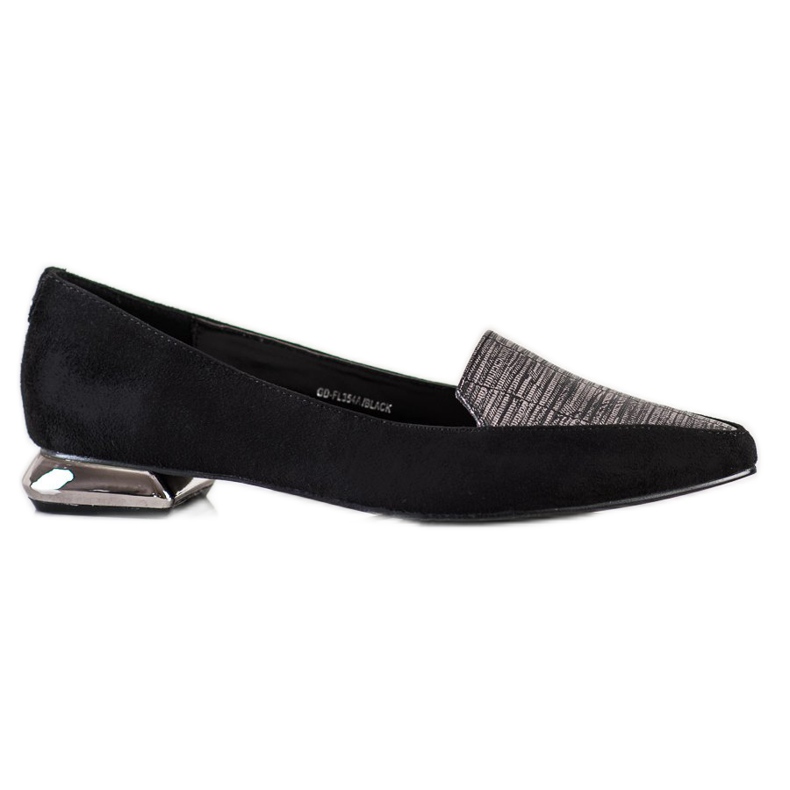 Goodin Pompe alla moda in Spitz nero