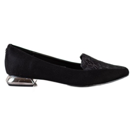 Goodin Pompe alla moda in Spitz nero