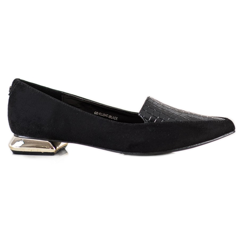 Goodin Pompe alla moda in Spitz nero