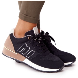 Scarpe sportive da donna Sneakers Black Maddie marrone nero