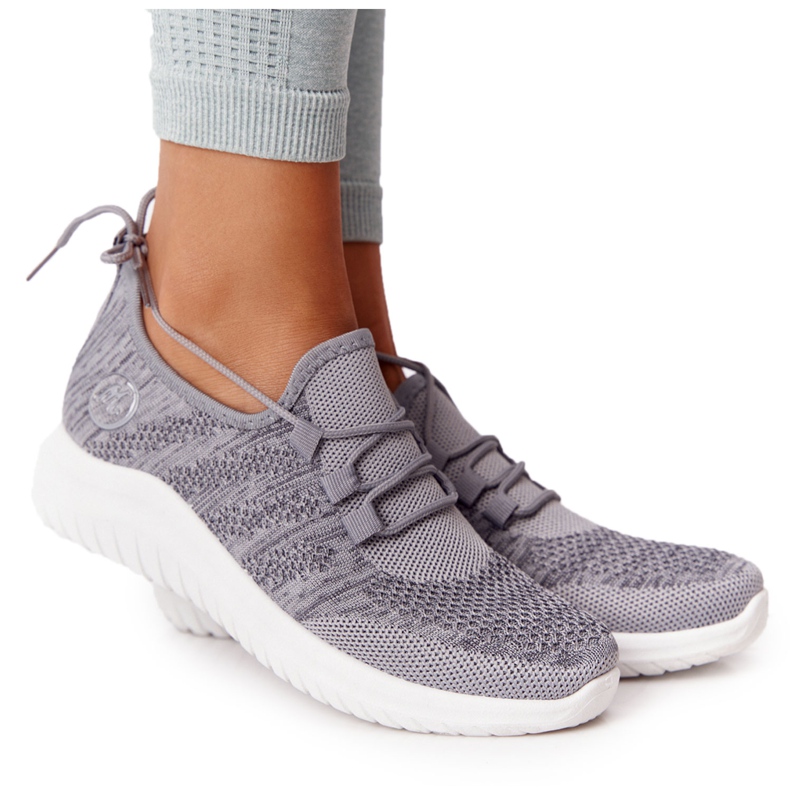 Scarpe Sportive da Donna Grey Workout grigio
