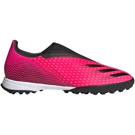 Scarpe da calcio Adidas X Ghosted.3 Ll Tf FW6972 rosa rosa