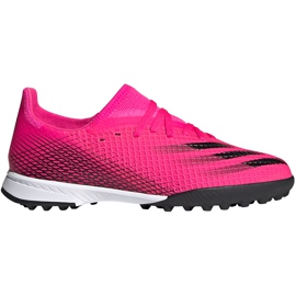 Scarpe da calcio Adidas X Ghosted.3 Tf Jr FW6927 rosa rosa