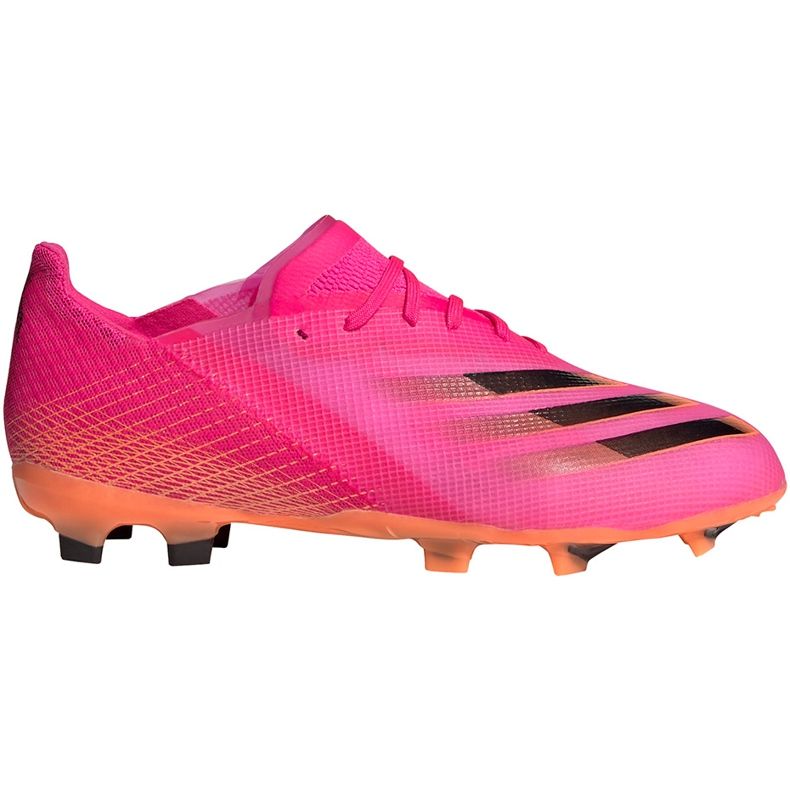 Scarpe da calcio Adidas X Ghosted.1 Fg Jr FW6956 rosa