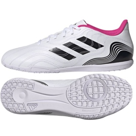 Scarpe da calcio Adidas Copa Sense.4 In M FW6541 bianco bianco